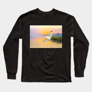 American Ibis on St. Simons Island Long Sleeve T-Shirt